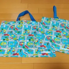 レッスンバッグ シューズ入れ ハンドメイド