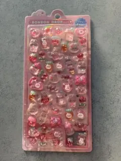 ボンボンドロップシール ももいろボンボン オリジナル うさぎ