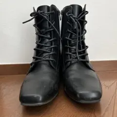 【中古】袴　ブーツ　編み上げ　卒業式のサムネイル