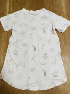 GELATO PIQUE 動物柄 半袖ワンピース