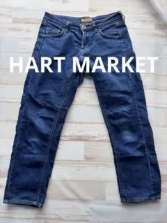 7部丈デニム　ハートマーケット　M