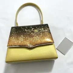 新品★未使用品★和装小物 バック 金色 結婚式 成人式のサムネイル