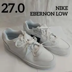 NIKE EBERNON LOW ナイキ エバノン ロー ホワイト27.0のサムネイル