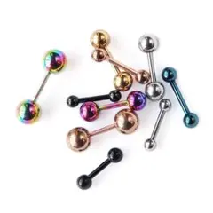 794★ストレートバーベル ボディピアス