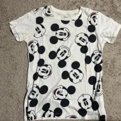 UNIQLO UT ミッキーマウス 総柄 半袖Tシャツ ホワイト M