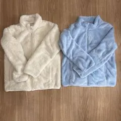 UNIQLO フリースジャケット 2色セット 150