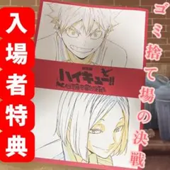 劇場版映画ハイキュー！！　ゴミ捨て場の決戦　 特典　メモリアルブック 音駒 烏野