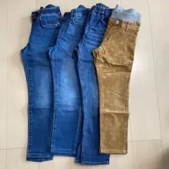 デニム ジーンズ他★140㎝★4枚セット