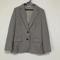 チェック柄 テーラードジャケット【S】