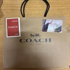 coach袋2枚カード、紙袋、財布サイズのビニール、袋、guess袋