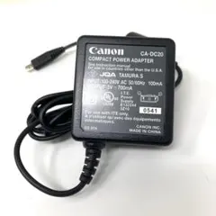 Canon コンパクトパワーアダプター CA-DC20 ACアダプター