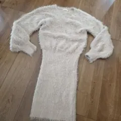 大人気　完売品　RESEXXY シャギーニットワンピース