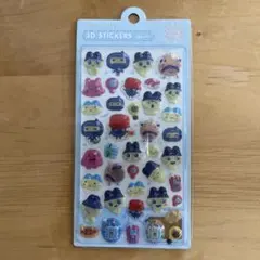 たまごっち風 立体シール 3Dステッカーシール