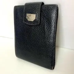 NINA RICCI ニナリッチ 黒 二つ折り財布 小銭入れ有 パスケース付のサムネイル