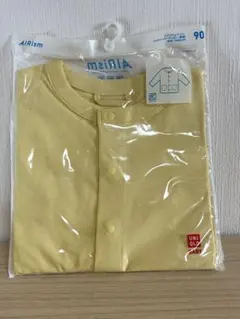 《新品未開封》UNIQLO エアリズム カーディガン90サイズ イエロー