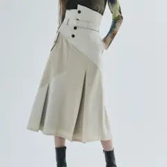 期間限定値下げ トレンチライクスカート