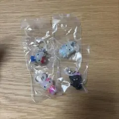 ハローキティ めじるしアクセサリー 4個セット