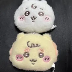 ちいかわベイビー　ぬいぐるみパスケースポーチ ちいかわ シーサー 2個セット