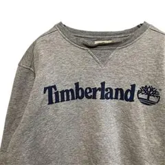 BOLA ロゴ スウェット 古着 グレー ティンバーランド ブランド