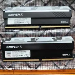 G.SKILL SNIPER X DDR4 16GB メモリ
