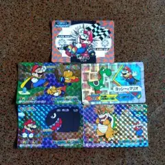 ★お値下げ★スーパーマリオワールドカード5枚セット