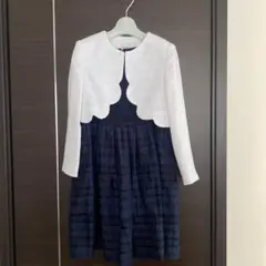 プチマイン セレモニーワンピース 130 女の子 入学式 卒園式