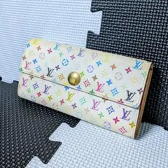 Louis Vuitton モノグラム マルチカラー ポルトフォイユサラ 長財布
