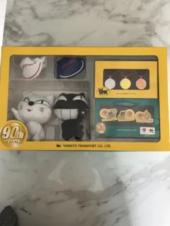 クロネコシロネコぬいぐるみ着せ替えセット＃非売品