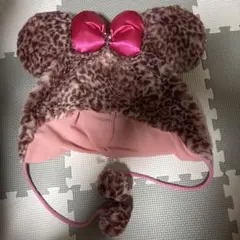 ヒョウ柄ファンキャップ