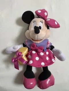 ミニーマウス ぬいぐるみバッチ