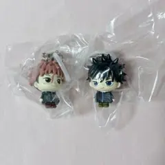 呪術廻戦 死滅回游 めじるしアクセサリー 虎杖 伏黒 2個 セット