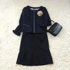 アンタイトル ツイードジャケット セレモニースーツ ママスーツ