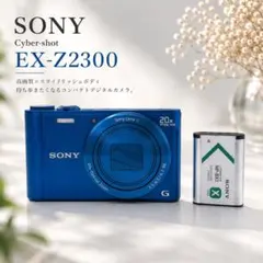 SONY Cyber-shot DSC-WX300 コンパクトカメラ ブルーのサムネイル