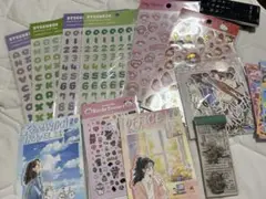 新品未使用☆ コラージュ 韓国 ステッカー シール まとめ売り