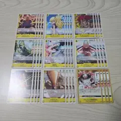 ワンピースカード　セット　黄31