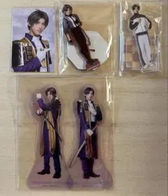 刀ミュ　へし切長谷部　アクスタ　カード類