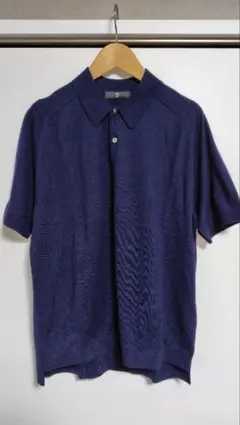 UNIQLO　＋J ネイビー ポロシャツ Mのサムネイル