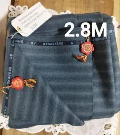 【英国製】秋冬 2.8M BROADHEAD&GRAVES グリーン ストライプ