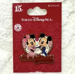 東京ディズニーシー バレンタインナイト2017 ピンバッジ