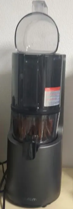 極美品 Hurom コールドプレスジューサー ダークグレー H200のサムネイル