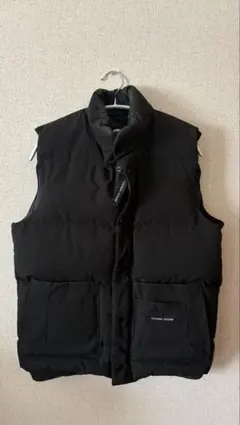 CANADA GOOSE カナダグース 黒 ブラック ダウン ベスト レア 旧