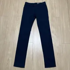 【UNIQLOユニクロ】カラージーンズ 　スキニーフィット　ネイビー