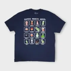 SUPER MARIO BROS. スーパーマリオt レトロゲームt 公式 XL
