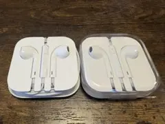 iPhone純正イヤフォン（ジャック式）2セット