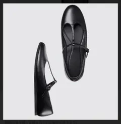 UNIQLO Tストラップバレエシューズ