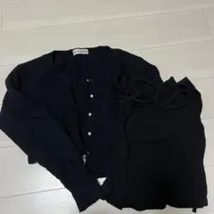 Tina JOJUN カーディガン、キャミセット