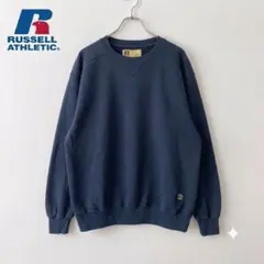 ラッセルアスレティック プロコットン スウェット L ネイビー メキシコ製 希少のサムネイル