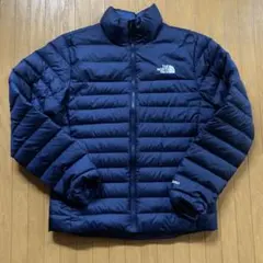 美品　アメリカ限定　ノースフェイス　ダウンジャケット　ネイビー　550fil