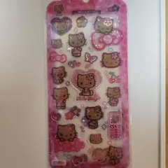 ドロップジェリーシール　日焼けキティ