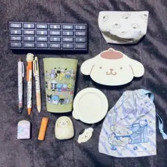 サンリオ　ポムポムプリン　うさぎ　文房具　雑貨　まとめ売り　推し活　黄色